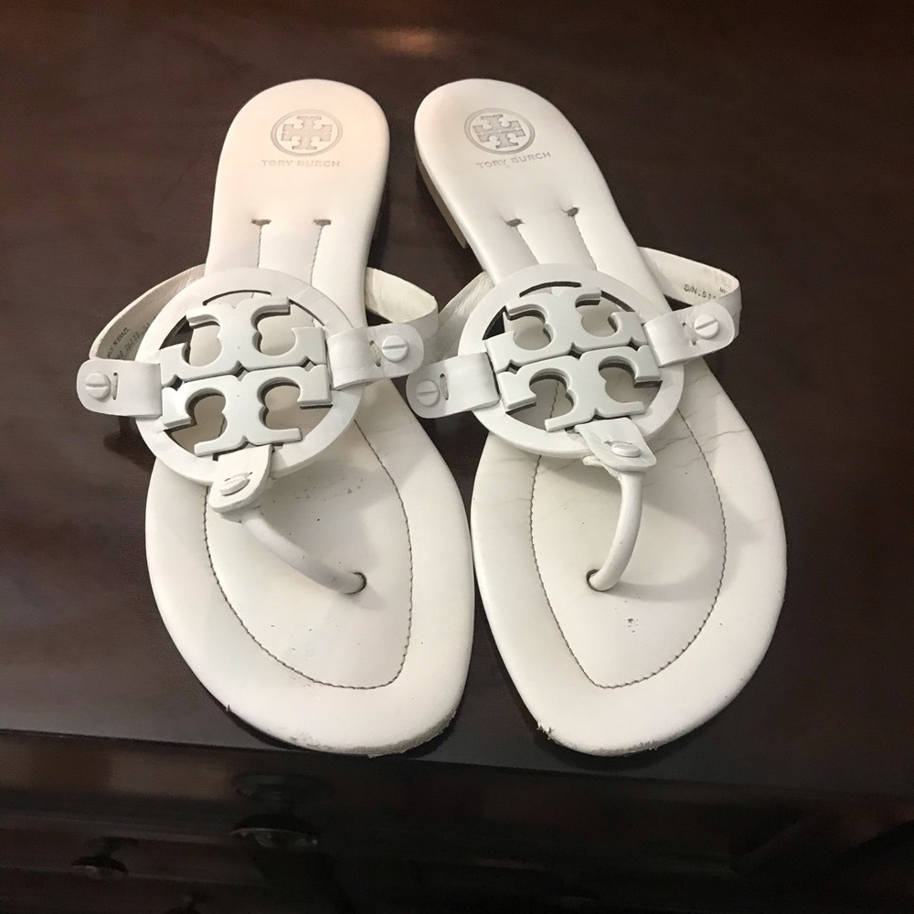 Tory Burch miller size 9 white